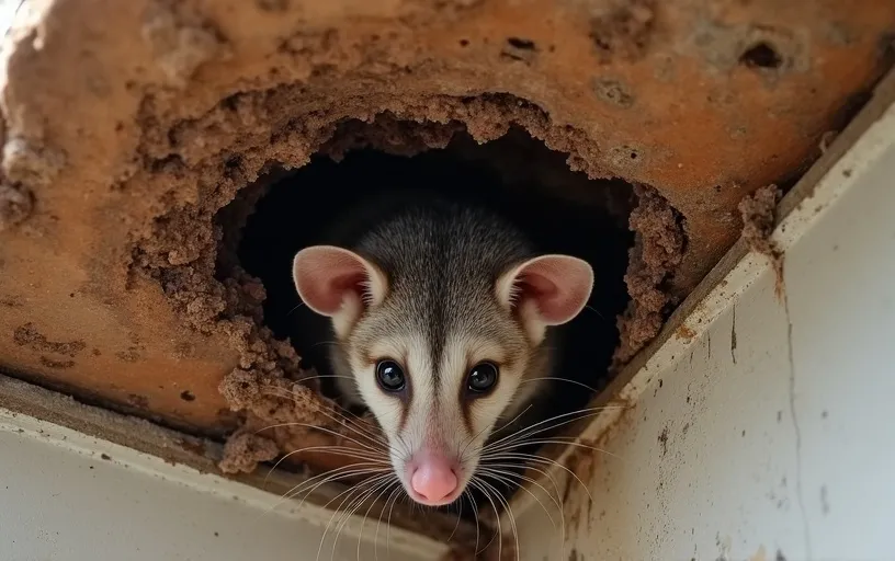 Professional Under Deck Possum Removal Assessment Services Bahrs Scrub